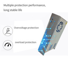 3X 12V 50A 600W Power Supply for Automation, Lamps, Instruments, Electric Power, Petroleum and Petrochemical, Etc