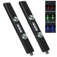 Wireless USB Car LED Light Strip, 2.5W, 1.6m, Remote Control