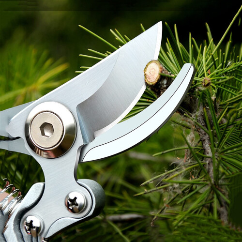 Pruning Shears with  Hardness Blades, Ergonomic Arc Handle for Precise Garden Tree Cuts 1