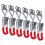 12X Pull  Clamp 6PCS Pull Action  Adjustable Toggle Clamp 150Kg 330Lbs Holding Capacity 2