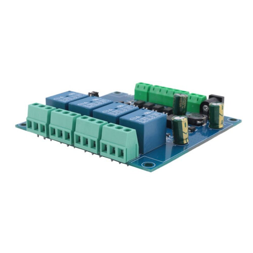3X Modbus Rtu 4 Ch Relay Module Input 485 Ttl Uart Communication 4-Channel Input 7-24V Relay Module 2