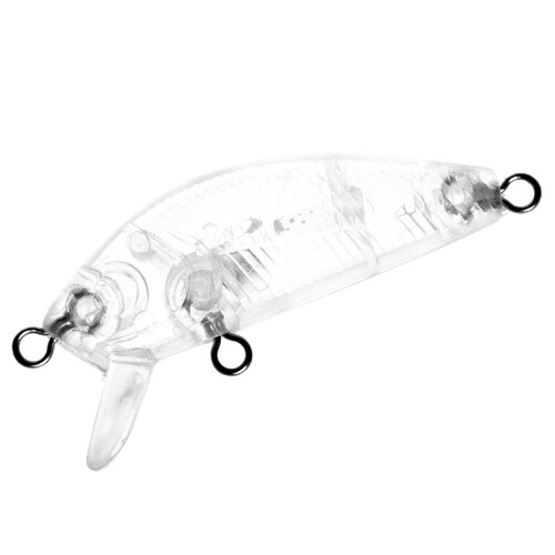 20 Stück Angelköder Körper 5cm 2.7G Unlackierte Crankbait Vib Minnow Wobbler Hard Bait Blank Köder 2