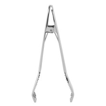 4 Pcs Stainless Steel Ice Tongs with Sawteeth for Ice Bucket Ice Sugar Cubes Coffee Bar Food Serving