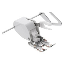 Open Toe Walking Foot with Adjustable Guide Fits Low Shank Sewing Machines - , Janome, Singer, and More