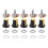 10Pcs 10K OHM 3 Terminal Linear Taper Rotary Audio B Type Potentiometer 7
