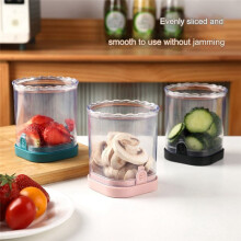 Fruit and Vegetable Speed Slicer,Fruit Cutter,Stainless Steel Fruit Slicer Egg Slicer,Cup Slicer Kitchen Gadget B
