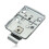 12X Metal Snap Finish Suitcase Suitcase Lock 30X43mm Silver 3