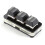3 Keys Custom  Keyboard Copy Paste Cut Select All Enter Ctrl C V for Programmer Audio Game Shortcut Keyboard Black 5