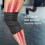 2X Extra Long Elastic Knee Wrap Compression Bandage Brace Support Elastic Knee Compression Bandage Wraps 5