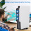 For PS5 Console Cooling Fan Gaming Console Temperature Control Cooling Heatsink Rear Cooling Quietly Speed Easy Use 1