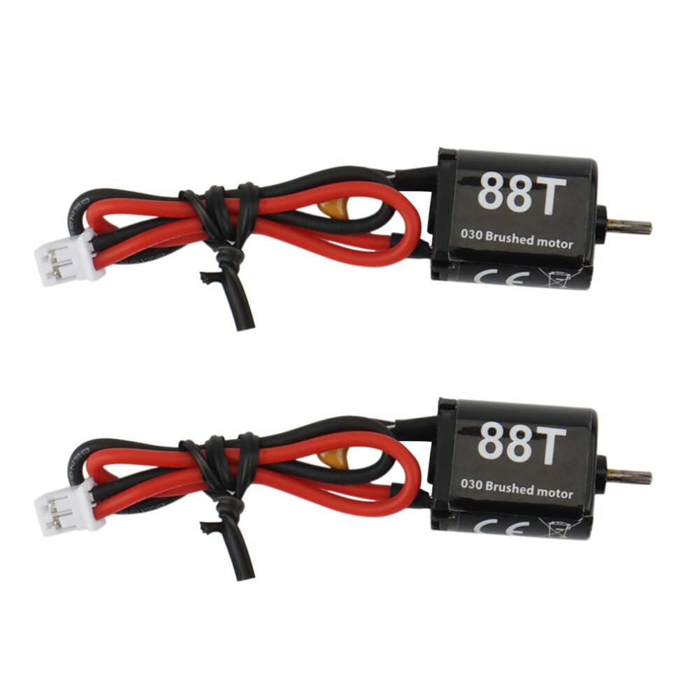 2X 030 Bushed Motor 88T For 1/24 Rc Crawler Axial Scx24 Axi90081 Axi00002 Axi00001 Axi00004 Upgrade Parts 6031866490531
