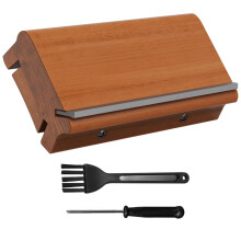 3 in 1 Guitar Fret End File Beveling Kit with 3, 23, 35 Degree Angles for Smooth Edge Shaping