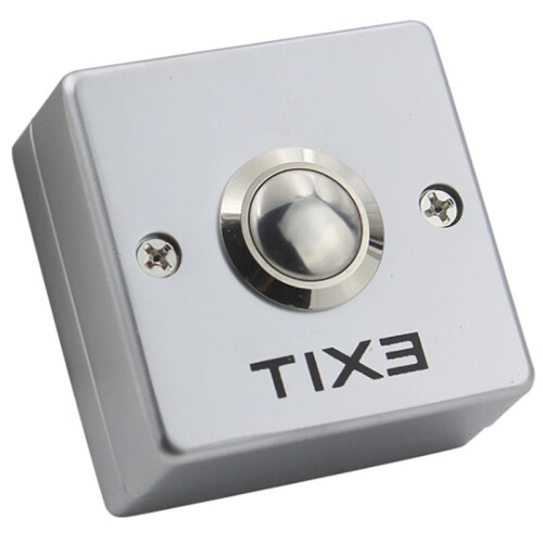 Access Control  with Bottom Box Normally Open Self-Reset Exit Button for Access Control System 2