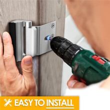 Home Security Door Reinforcement Lock Child Proof High Security Door Lock Front Door Locks for Kids Safety