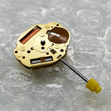 3X Mouvement de Montre À Quartz avec Tige de Réglage Mais Sans Batterie pour 2 Broches pour Le Japon Miyota GL20