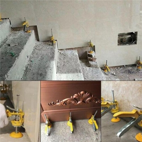6Pcs Tile Leveling System Leveler Wall Tile Paving Locator Tool Clip Floor Installation Tile Alignment Tools 1