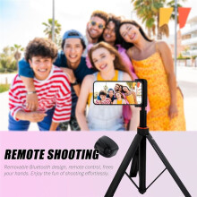 For Magnetic Selfie Ring Light, with Remote Control, Rechargeable Fill Light, Smartphone Camera Handle