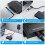 USB to /IDE Adapter  USB Hard Drive Cable Adapter for 2.5inch and 3.5inch  Solid State Disk US Plug 6