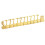 30 Sets 3D Metall Regale Einstell Bares Preis Quadrat Kit Gold 8