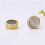 3pcs 26mm Copper Condenser Microphone Cartridge Capsule Replacements Large Diaphragm Microphone 2