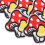 Mushroom Iron-On Patch 30Pcs 4.8x4.3cm Cotton 5