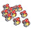Mushroom Iron-On Patch 30Pcs 4.8x4.3cm Cotton 9