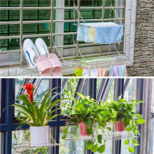 3X Multifunctional Clothes Drying Rack, Stainless Steel Laundry Garment Drying Hanger for Hanging Clothes, Towels, Socks