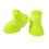 (Yellow, M) 4Pcs Waterproof Dog Boots Candy Color 4