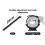 Telescope Mount 38MM Quick Release Plate 1/4 Screw Supports 360 Rotation for Monoculars Binoculars Backpack Mount 10