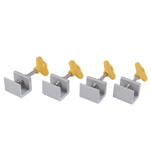 12 Sets Adjustable Sliding Window Locks Stop Aluminum + Plastic Door Frame Security Lock with Keys Home Office Lock 2