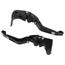 Aluminum Brake Clutch Levers for Suzuki GSXR 600/750/1000, Black