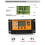 Solar Controller with  Hole 12V 11.1V 30A LCD Photovoltaic Charging Controller USB Charging Controller 7