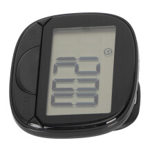 Distance Calorie Pedometer 47g 75mAh Black Clip