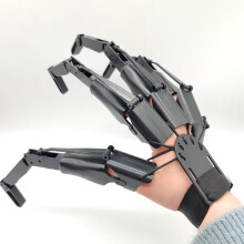 Halloween Gelenkfinger Gruselige Falsche Finger Skeletthände Realistische Horror Geisterklaue Requisiten Cosplay Fingerhandschuh