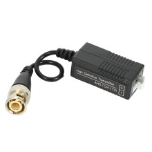12 Paar 8-Teiliger Passiver Video-Balun-Sender und -Transceiver mit Kabel für DVR-Kamera-CCTV-System mit 1080P TVI/CVI/TVI / AHD / 960H, BNC-Stecker