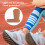Big Toe Strap Tape 40pcs, Size 1, Color Clear 4