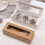 25 Pieces Macaron Boxes with Clear Display Window Macarons Container or Packaging Box Kit for Chocolate Desserts Cake A 6