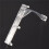 Valance Clips Suportes de Cortinas Verticais de PláStico de 3,5 Polegadas Cortinas Verticais Transparentes para PeçAs de Cortinas Componentes 2