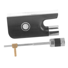 Wooden Cello Bow Frog Replacement with Screws, Ebony Violin and Cello Bow  Part