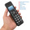 D1102B Telefone Sem Fio com Secretária Eletrônica Identificador de Chamadas/Chamada em Espera Tela LCD de 1,6 Polegadas com Luz de Fundo e 3 Linhas 3