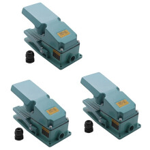 3X Pedale TFS-302 Interruttore Un Pedale 15A AC 250 V 50 HZ per Apparecchiature Tessili, Dispositivo di Saldatura