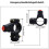 2X Emergency Stop  Tether Lanyard Emergency Kill Stop Engine  Push Button for ATV Motorcycle Boat 1