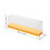 Yellow Stackable Action Figure Display Case with Transparent  Visibility Design for Collectibles 3