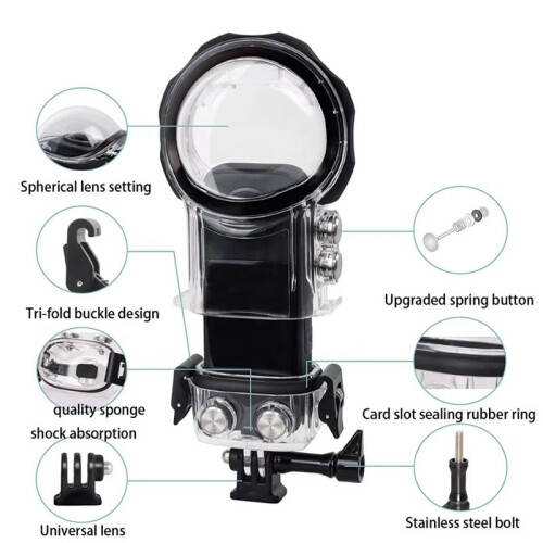 Invisible Dive Case for  X3 Waterproof Housing Case Underwater Protector Diving Shell Accessories 2