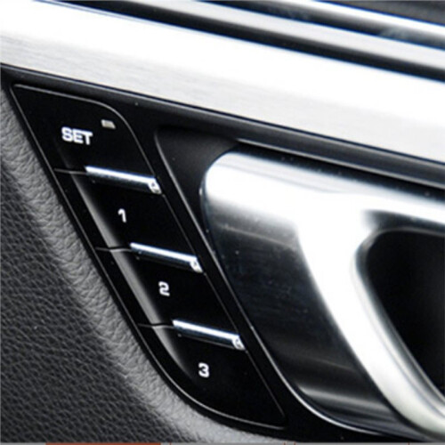 Car Front Right  Memory Button  Memory  Cover for  Macan 2014- 2018 Set Button LHD 2