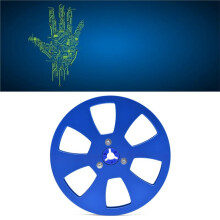 1/4 5inch Blank Tape Reel Aluminum Empty Tape Reel 6 Holes Recording Takeup Reel Opening Machine Part Support TEAC B