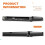 Wireless Handheld Microphone Battery Compartment Replacement for SKM9000 7