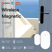 3X Tuya Zigbee Door and Window Sensor Home Automation Security Protection Smartlife APP Alarm