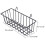6 Pack Wall Grid Panel Hanging Wire Basket,Grid Wall Storage Basket,Wall Mount Baskets Display Shelves for Kitchen,Home 10