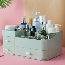 Organizzatore per Trucchi con Cassetti, Capiente Organizer da Appoggio per Vanità, Bagno e Camera da Letto, Organizer per Cosmetici da Scrivania